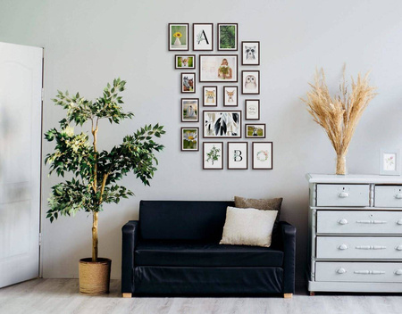 Zestaw brązowych ramek galeria Pinia 4 GF0006