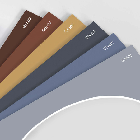 Passe partout 24x30 (18x24) OWAL NIEBIESKI SKY