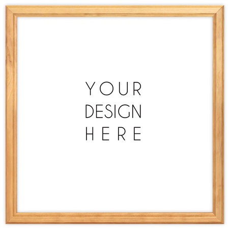 Naturalna ramka drewniana DRWA 0 10x10 cm