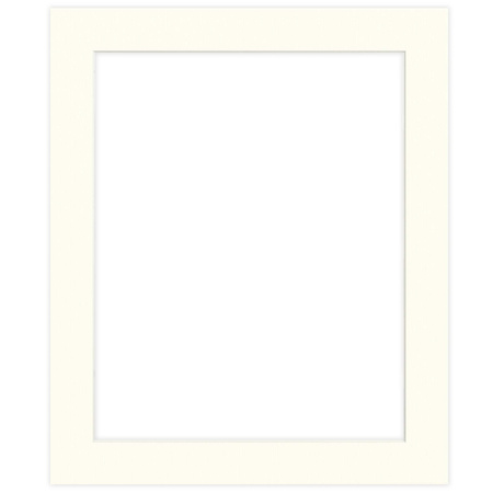 Pakiet 5 szt. Passe Partout 50x60 (40x50) BIAŁY IVORY