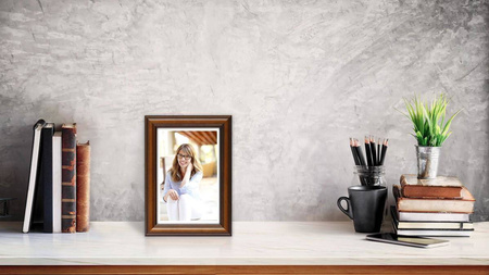 Ramka drewniana na zdjęcia DRI P 44 9x13 cm