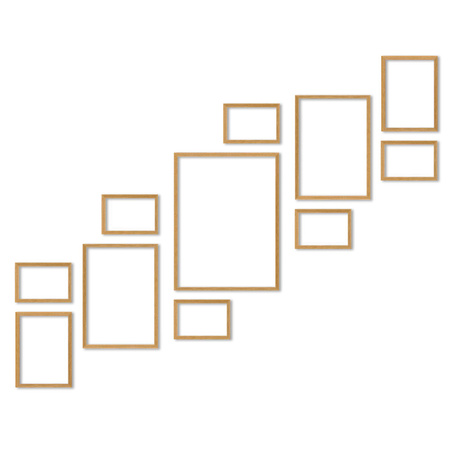 Zestaw ramek PINIA 00 GF0030 R- galeria ramek na 11 zdjęć