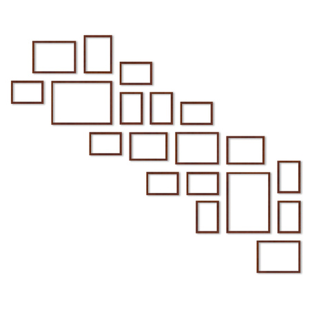 Zestaw ramek PINIA 3 GF0036 L- galeria ramek na 19 zdjęć