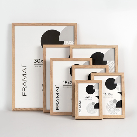 Ramka dębowa na zdjęcia OAK A4 (21x29,7 cm)