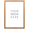 Ramka drewniana DRWA 3 kolor dąb 18x24 cm