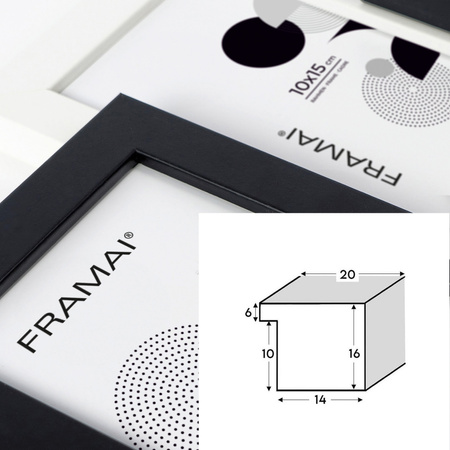 Multirama MULTI HEN 1 2 ramka na zdjęcia Multirama na cztery zdjęcia