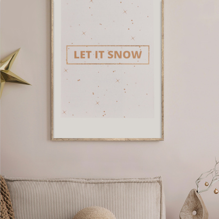 Ramka na zdjęcia drewniana FIT w kolorze jasnego drewna 50x70 cm