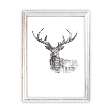 Zestaw srebrnych ramek - galeria HIT 1 S GF0009 - CORNER