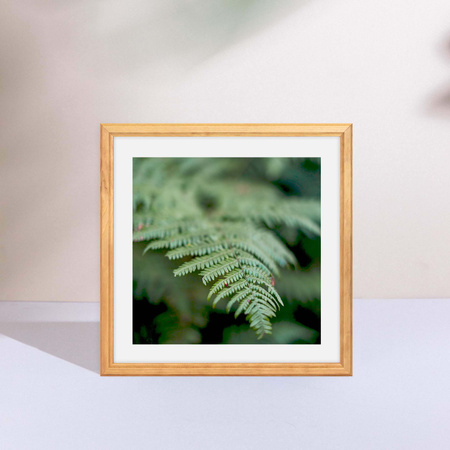 Naturalna ramka drewniana DRWA 0 10x10 cm