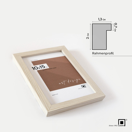 Pakiet 5 szt. białych ramek na zdjęcia FDM M1 10x15 cm