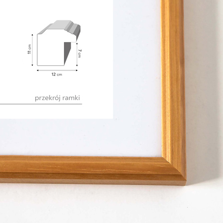 Zestaw naturalnych ramek galeria PRESTO 0 GF0002