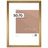 Ramka drewniana złota na zdjęcia DRZG M Z 50x70 cm