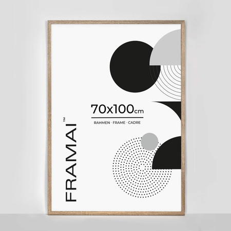 Ramka na zdjęcia bielony dąb 70x100 cm HEN 0