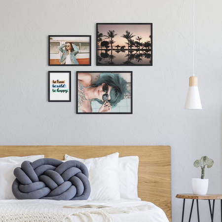 Zestaw czarnych ramek galeria 2 GF0008