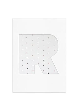 Passe Partout okienko w kształcie LITERKI "R"