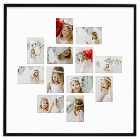 Foto galeria Black 70x70 cm na 12 zdjęć