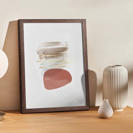 Brązowa ramka na zdjęcie FDM M6 20x30 cm