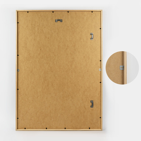 Ramka na zdjęcia drewniana FIT w kolorze jasnego drewna 50x70 cm