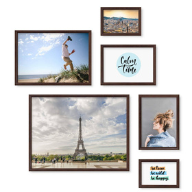 Zestaw brązowych ramek galeria 44 GF0010