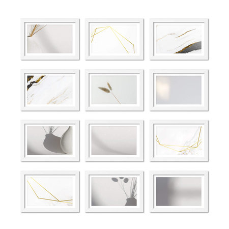 Zestaw ramek PINIA 1 GF0026 - galeria ramek na 12 zdjęć