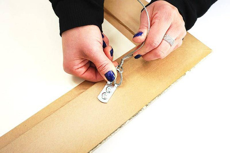 Zestaw ultraciężkich wieszaków na 2 otwory