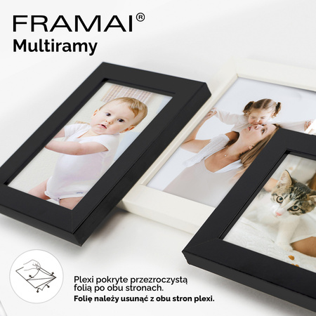 Multirama MULTI HEN 1 2 ramka na zdjęcia Multirama na cztery zdjęcia