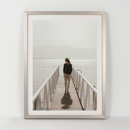 Srebrna ramka na zdjęcie LUX S 30x40 cm