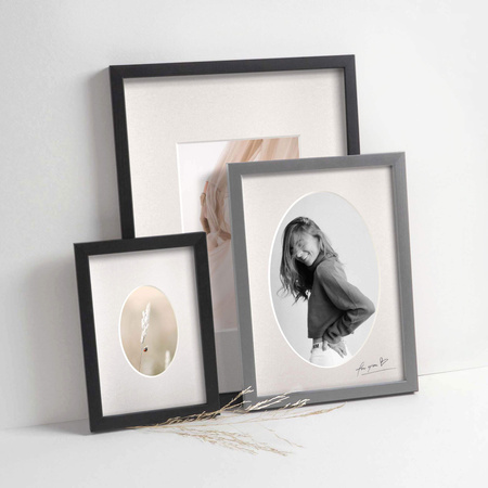 Passe partout 15x21 (13x18) OWAL SREBRNE SILVER