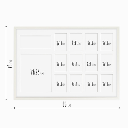 Ramka wspomnień „Mój pierwszy roczek” – kolaż pierwszych 12 miesięcy życia dziecka