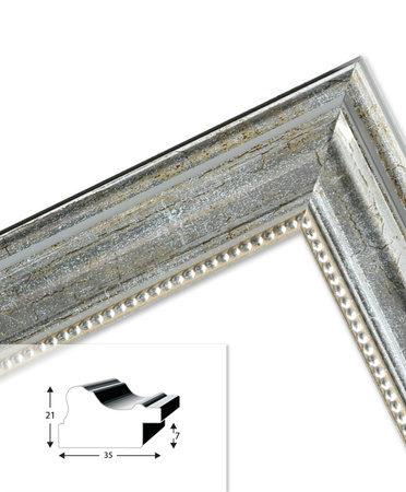 Ramka drewniana na zdjęcia DRZG M S 21x30 cm