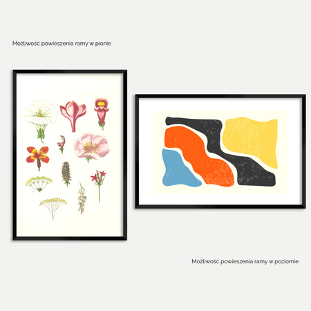 Czarna ramka na zdjęcia 61x91,5 cm HEN 2