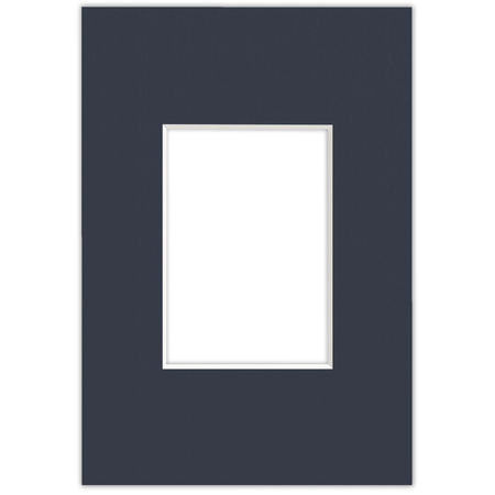 Passe partout  9x13 (5x7) GRANATOWY NAVY
