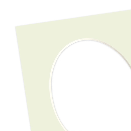 Passe partout 18x24 (13x18) OWAL ZIELONY MINT