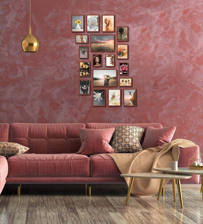 Zestaw brązowych ramek galeria 5 GF0006