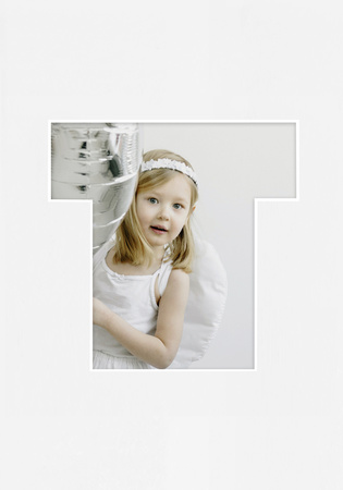 Passe Partout okienko w kształcie LITERKI "T"