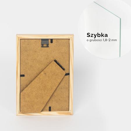 Pakiet 2szt ramek jasne drewno NYBYN 0 10x15 cm