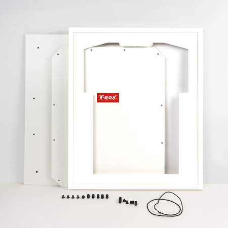Ramka na koszulkę T-BOX - seria XPress DIY White L