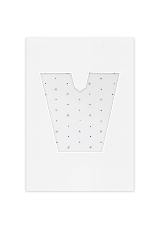 Passe Partout okienko w kształcie LITERKI "V"