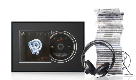 Czarna ramka na płytę CD - 21x30 cm