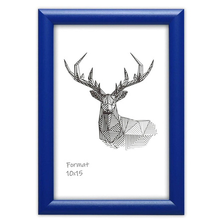 Ramka drewniana granatowa na zdjęcia EKO 11 21x30 cm