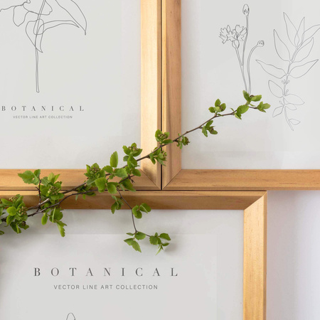 Ramka drewniana na zdjęcia MAGIC NATURE 0 21x30 cm