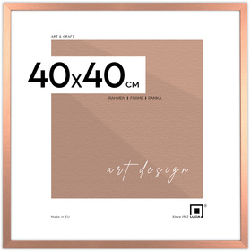 Miedziana ramka na zdjęcie LUX M 40x40 cm