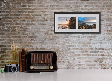 Foto galeria Black 18x45 cm na 2 zdjęcia