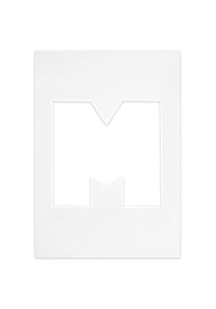 Passe Partout okienko w kształcie LITERKI "M"