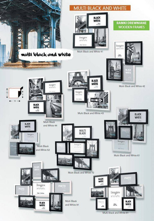 Multirama MULTI BLACK AND WHITE 81