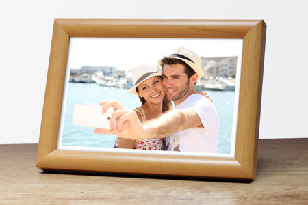 Ramka drewniana na zdjęcia DRI C 3 13x18 cm