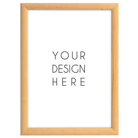 Naturalna ramka drewniana na zdjęcia EKO 0N 15x21 cm