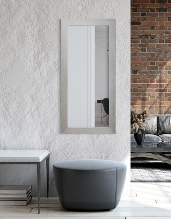 Lustro nowoczesne w ramie