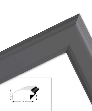 Ramka drewniana na zdjęcia DRZ A 06 30x45 cm