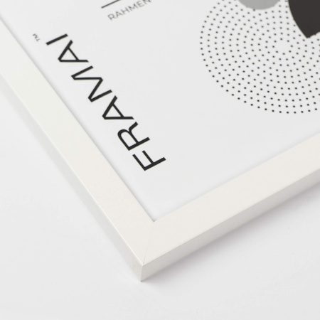 Pakiet 5 szt. białych ramek na zdjęcia HEN 1 21x29,7 cm A4